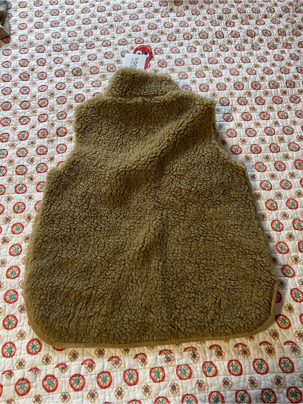 NWT Woody x Anne Kurris - Unisex Teddy Fleece Belgium Kid’s Vest size 10 - Picture 4 of 6